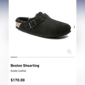 Birkenstock Boston in Black